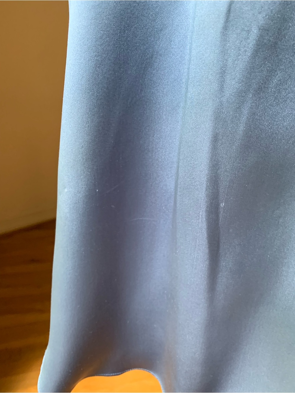 Lafayette 148 New York 100% Silk Sleeveless Shell Top Blue Medium - Picture 7 of 11